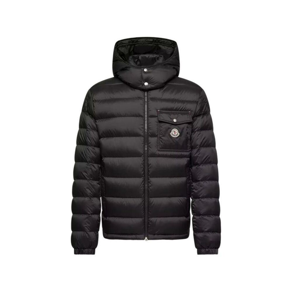 Moncler Black Jackets - Padded & Down Jackets Men